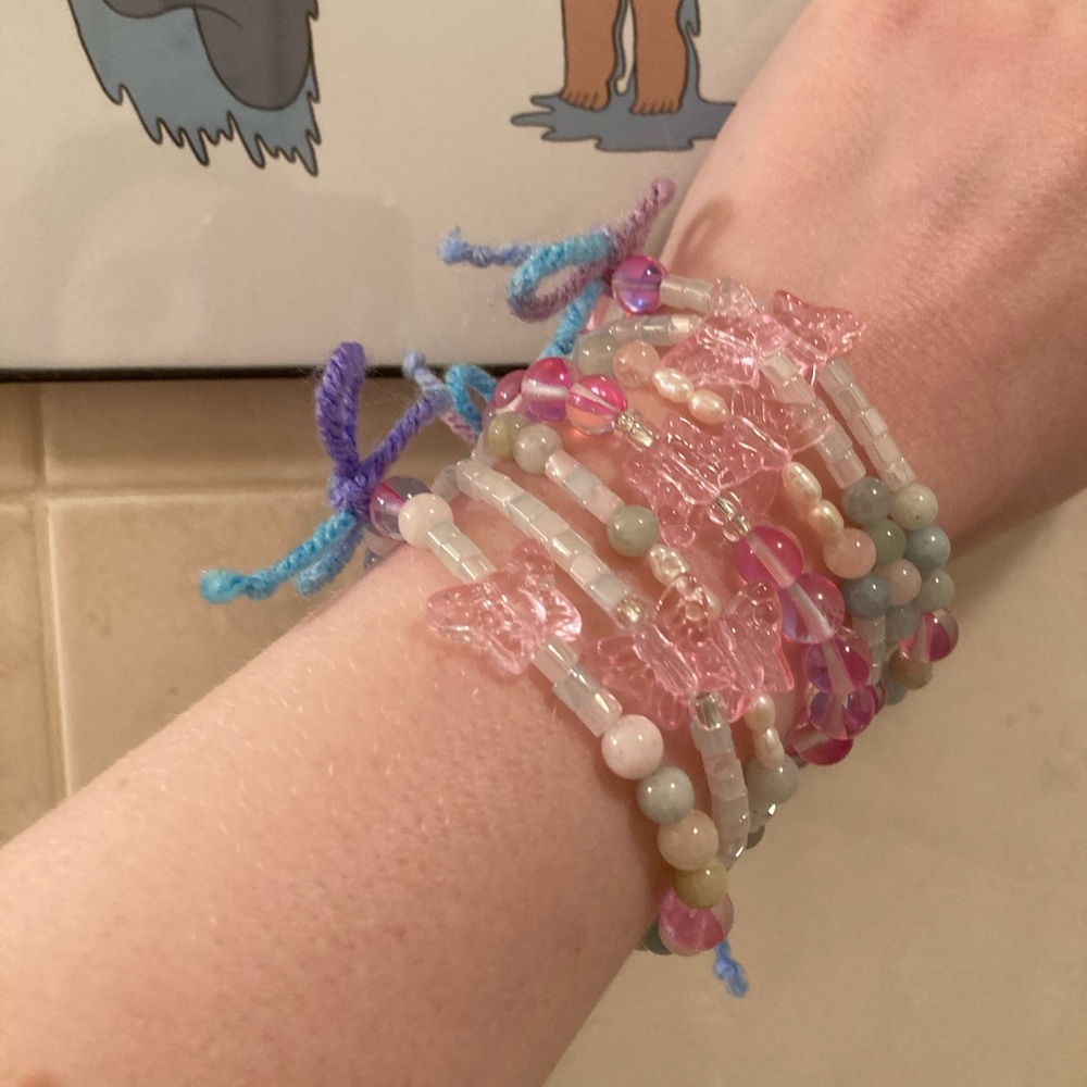upstatecharm bracelets 💘🦋🌳✨💜 - Picture 2 of 6